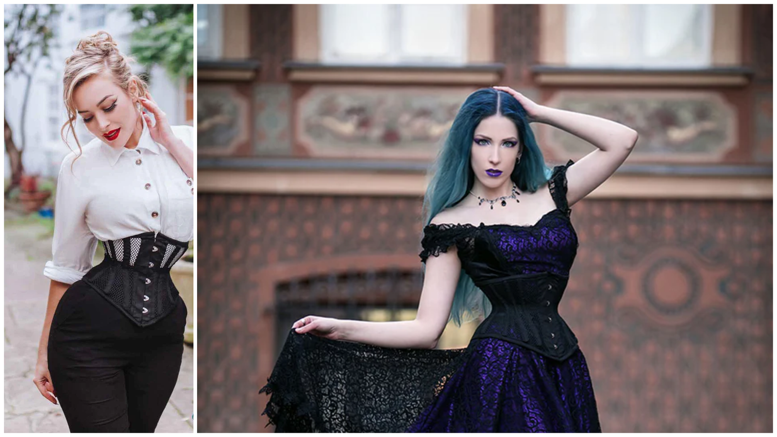 How to Lace a Waspie Corset