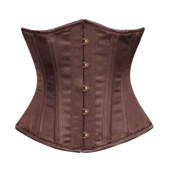Brown Underbust Waist Training Corset