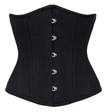 Black Underbust Waist Training Plus Size Corset Black Underbust Waist Training Plus Size Corset
