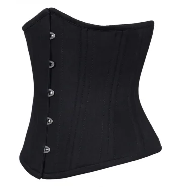 Black Underbust Waist Training Plus Size Corset Black Underbust Waist Training Plus Size Corset
