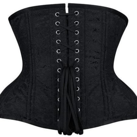 Steel Boned Underbust Waist Training C-lock Corset
