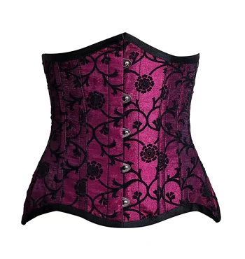 Magenta Underbust Curvy Corset Magenta Underbust Curvy Corset