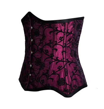 Magenta Underbust Curvy Corset Magenta Underbust Curvy Corset