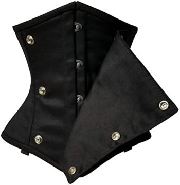 Black Cotton Steel Boned Underbust Waist Trainer for Women