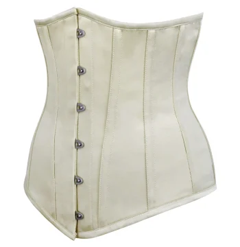Longline Ivory Underbust Waist Trainer Corset For Women