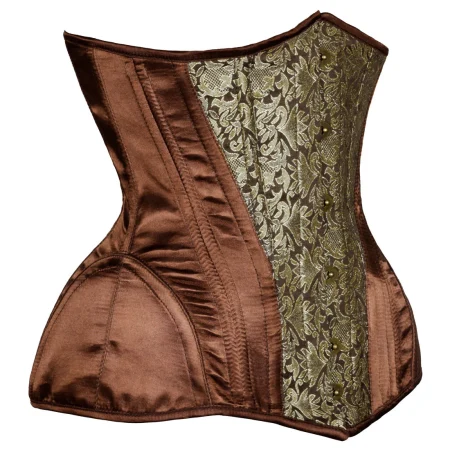 Waist Training Classy Underbust Satin Corset