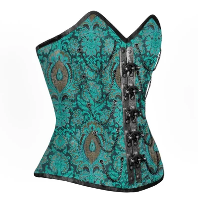 C-Lock Steel Boned Waist Training Overbust Corset