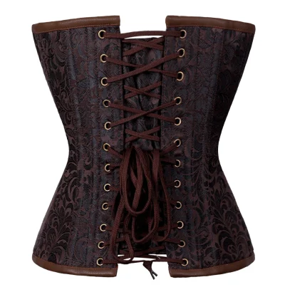 Naomi Steampunk Steel Boned Overbust Corset