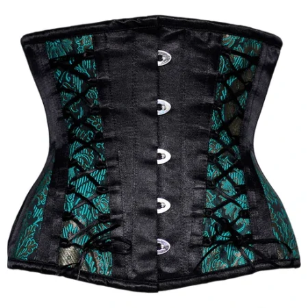 Jacquard Brocade Underbust Waist Reducing Corset