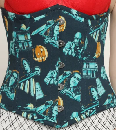 killerman Printed Waist Reducing Underbust Corset