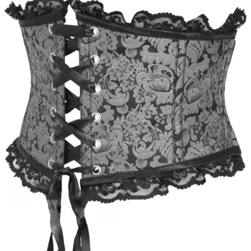 Brocade Gothic Corset Belt waists-trainer.com