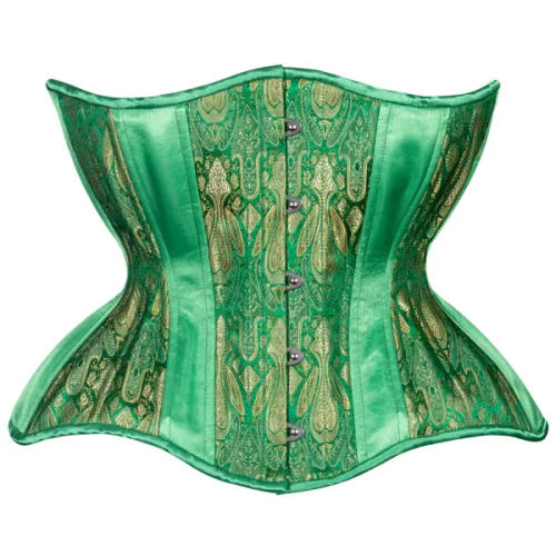 Brocade Corset Gemini Silhouette waists-trainer.com