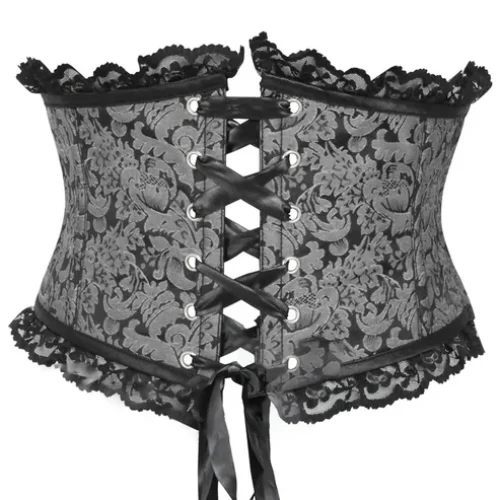 Brocade Gothic Corset Belt waists-trainer.com