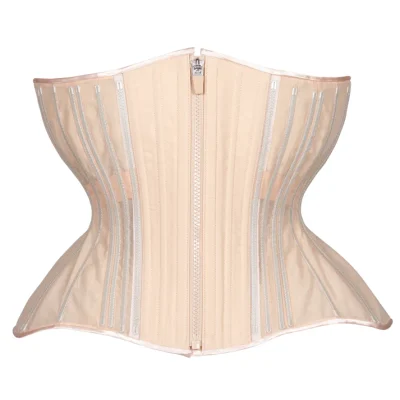 Gemini Cupped mesh corset waisttraine.com