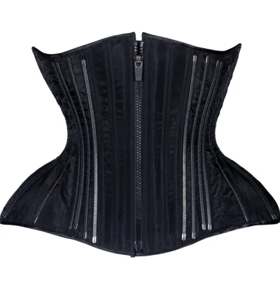 black mesh regular corset waisttraine.com