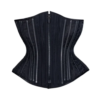 mesh hourglass with front zip waisttraine.com