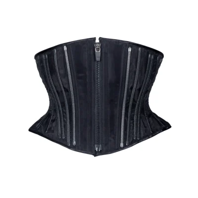 mesh no line short hourglass corset waisttraine.com