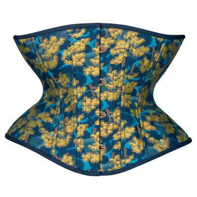Dandelions on Blue Corset Libra Silhouette Regular