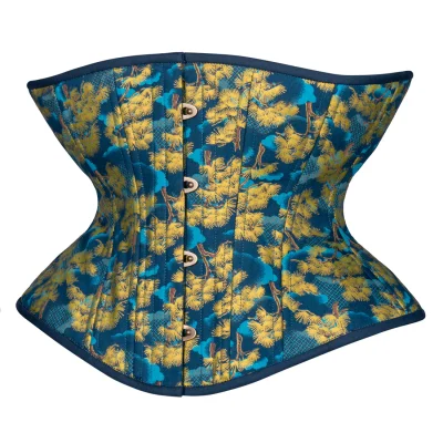 Dandelions on Blue Corset Libra Silhouette Regular