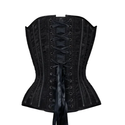 black hourglass overbust waisttraine.com