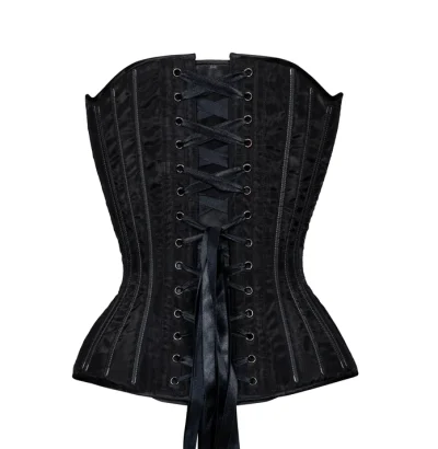 black hourglass overbust waisttraine.com