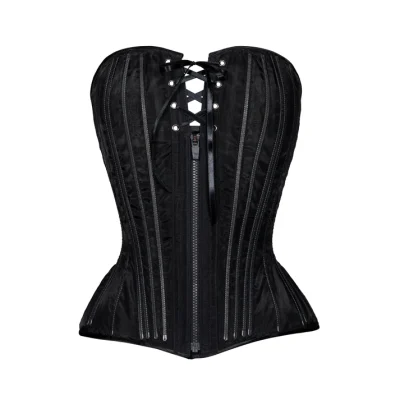 black hourglass overbust waisttraine.com