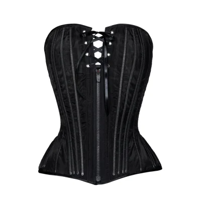 black hourglass overbust waisttraine.com