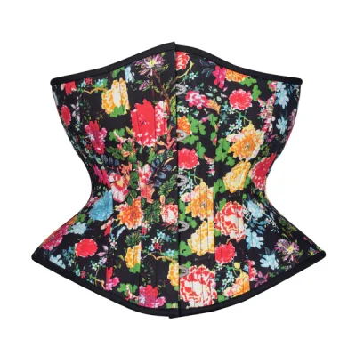 Floral Novice Corset Hourglass Silhouette Regular