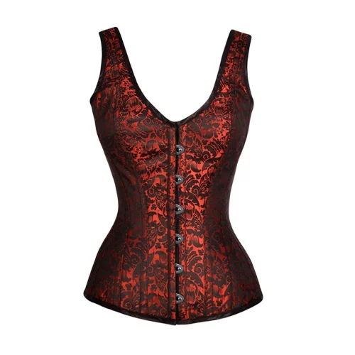 brocade overbust corset waisttraine.com