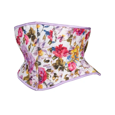 Flowers in Summer Corset Hourglass Silhouette Short