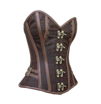 Brown Broade Overbust Corset